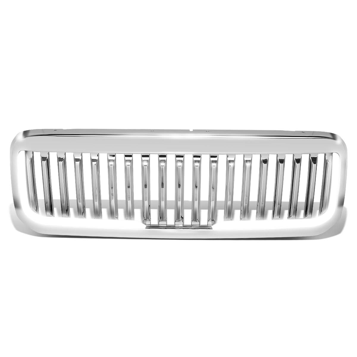 99-04 Ford F-250 F-350 F-450 F-550 Vertical Fence Style LED DRL Grille
