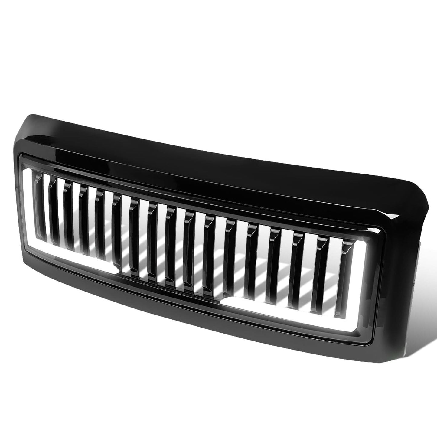 08-10 Ford F-250 F-350 F-450 F-550 Vertical Fence LED DRL Grille