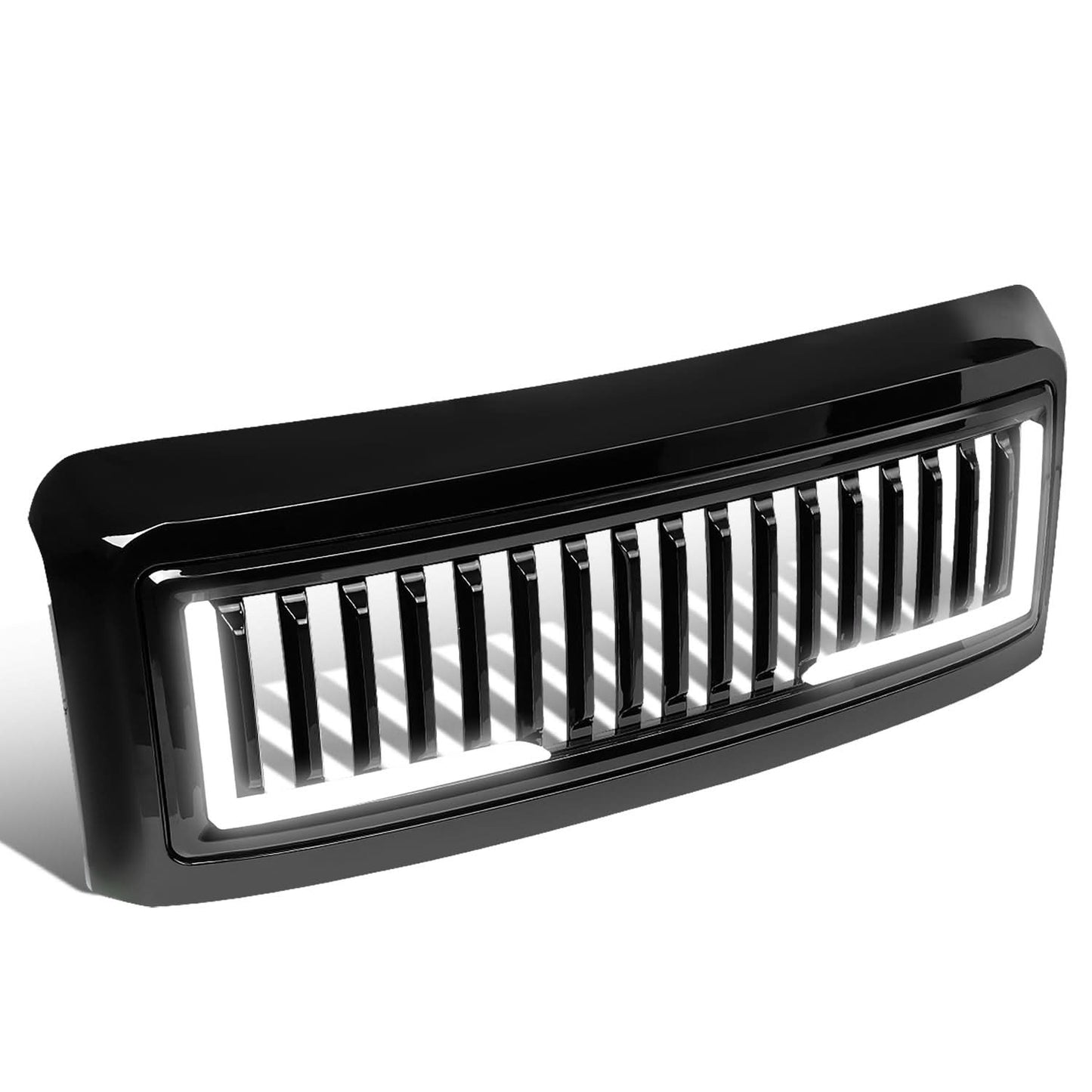 08-10 Ford F-250 F-350 F-450 F-550 Vertical Fence LED DRL Grille
