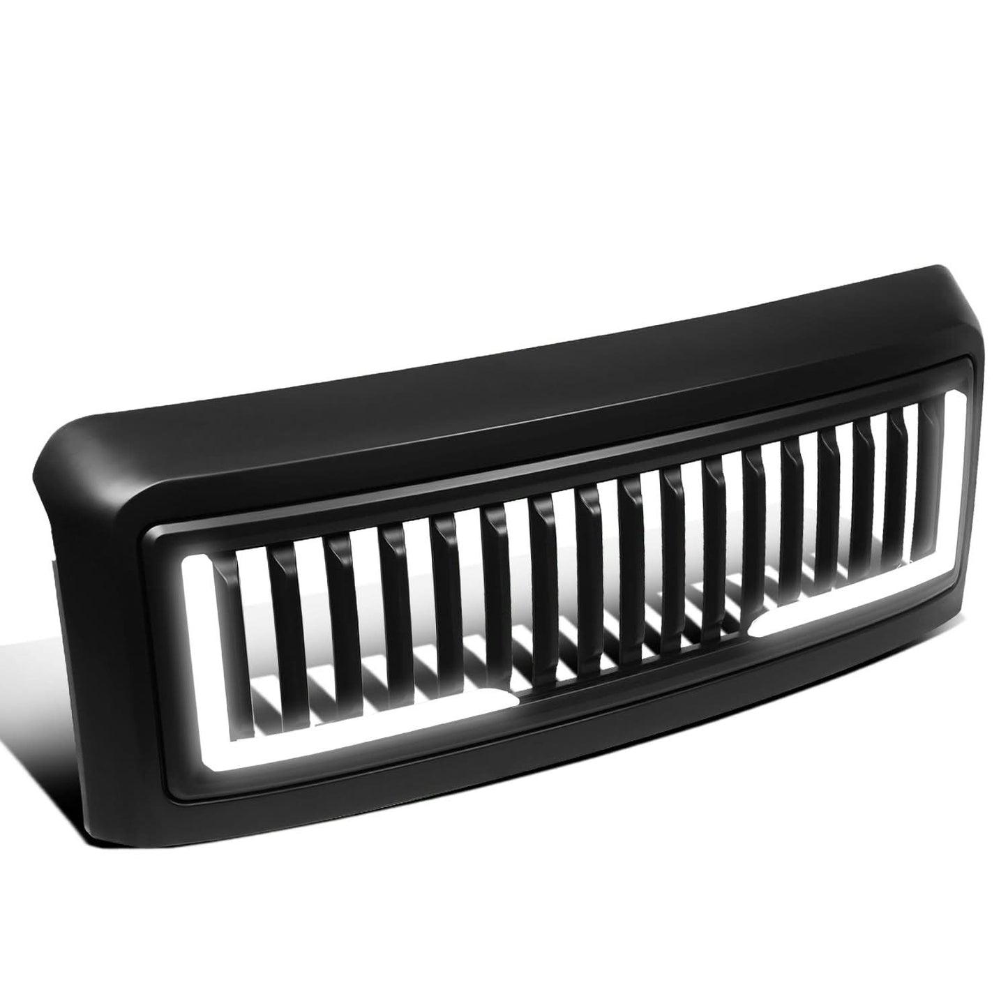 2008-2010 Ford F-250/F-350/F-450/F-550 Vertical Fence Style LED DRL Grille