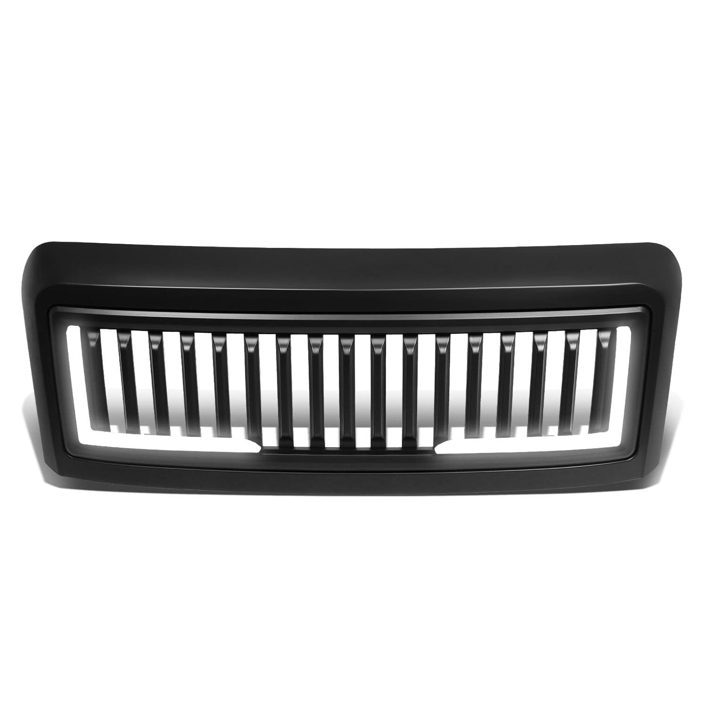 2008-2010 Ford F-250/F-350/F-450/F-550 Vertical Fence Style LED DRL Grille