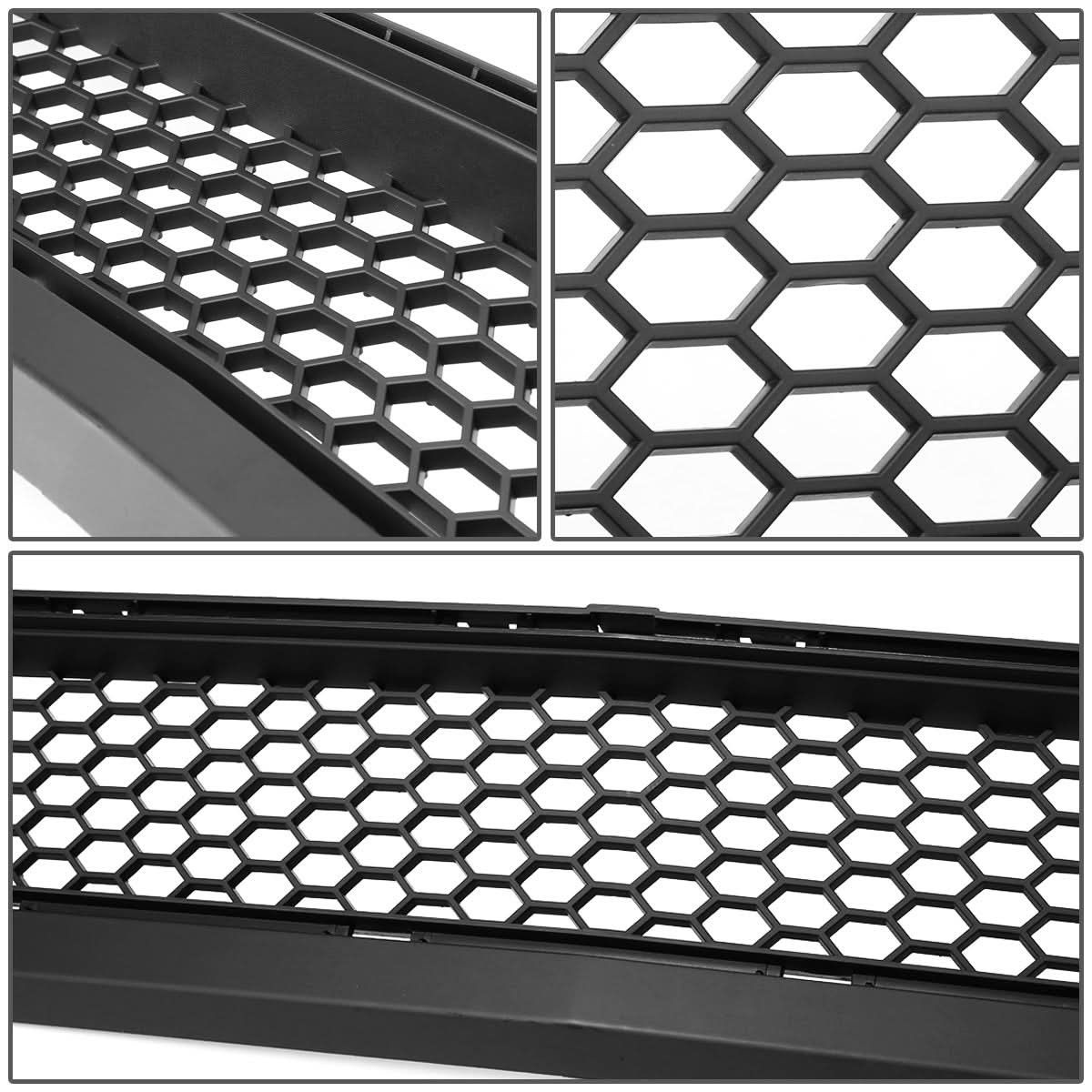 2015-2017 Ford Mustang Honeycomb Front Lower Grille with LED DRL