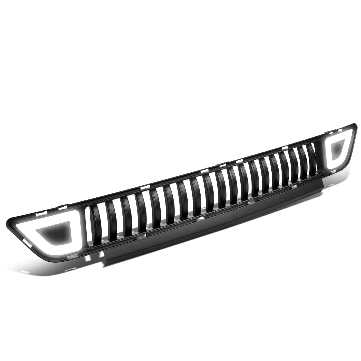 2015-2017 Ford Mustang Vertical Fence Style Front Lower Grille w/ LED DRL