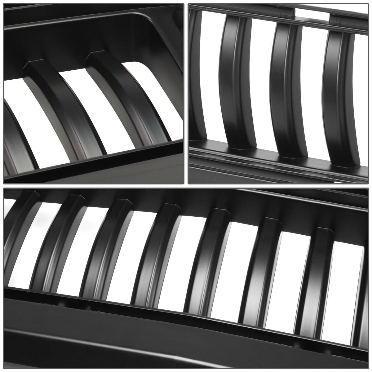 2015-2017 Ford Mustang Vertical Fence Style Front Lower Grille w/ LED DRL