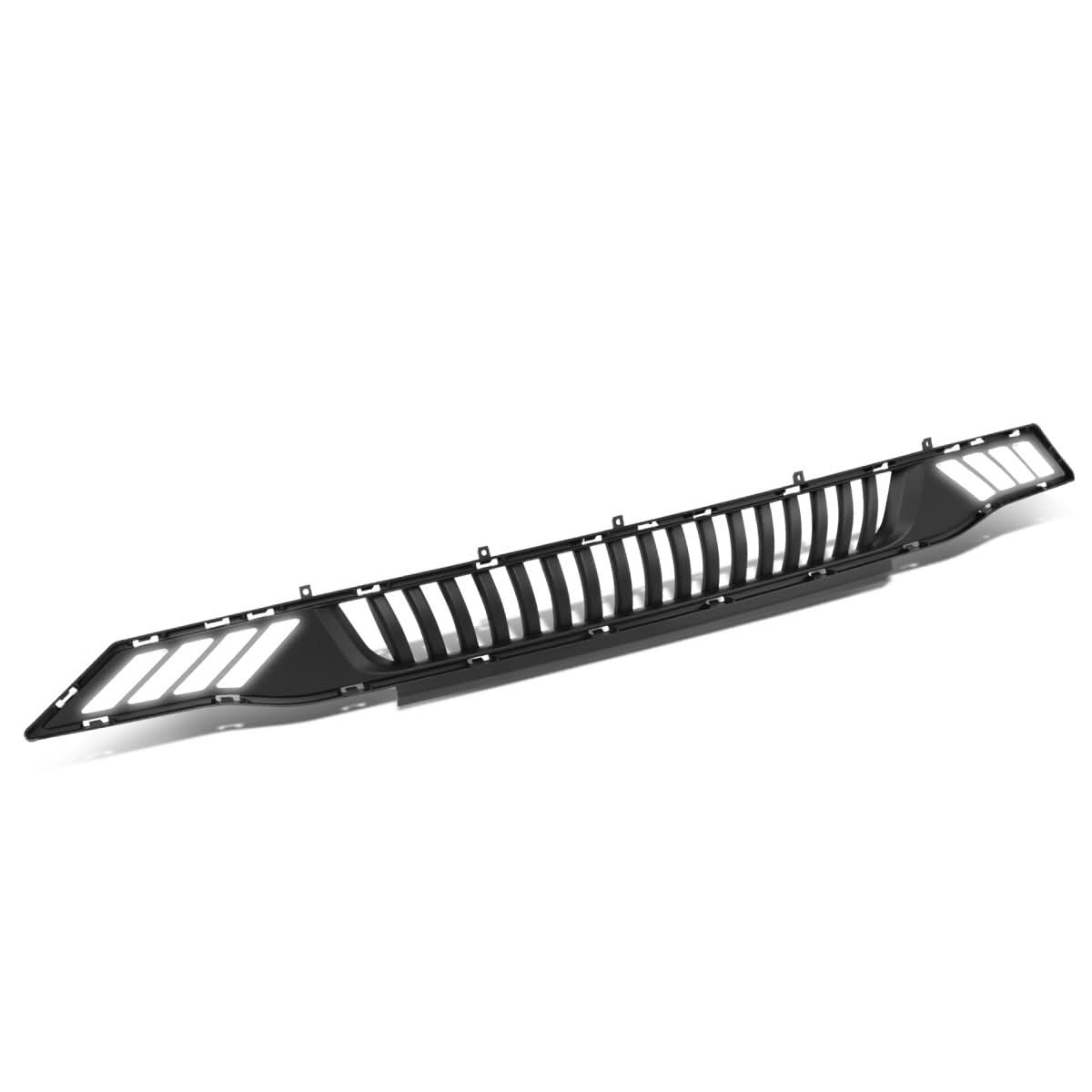 2018-2019 Ford Mustang Vertical Fence Style Front Lower Grille w/ LED DRL