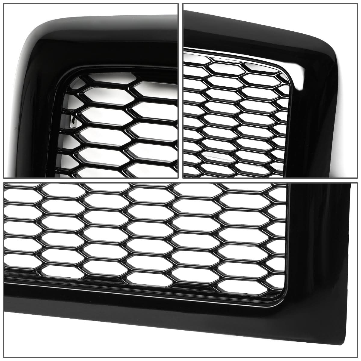 94-02 Dodge Ram 1500/2500/3500 Honeycomb Mesh Grille - Black
