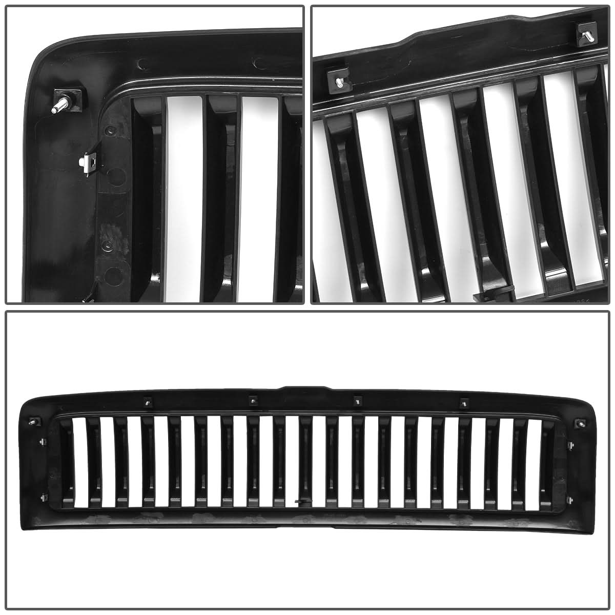 94-02 Dodge Ram Vertical Fence Style Grille - Black