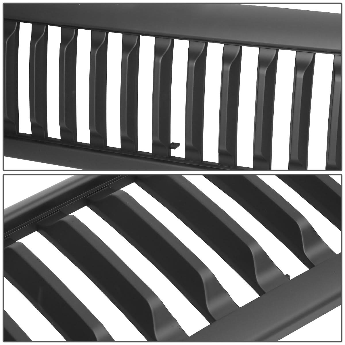94-02 Dodge Ram Vertical Fence Style Grille - Matte Black