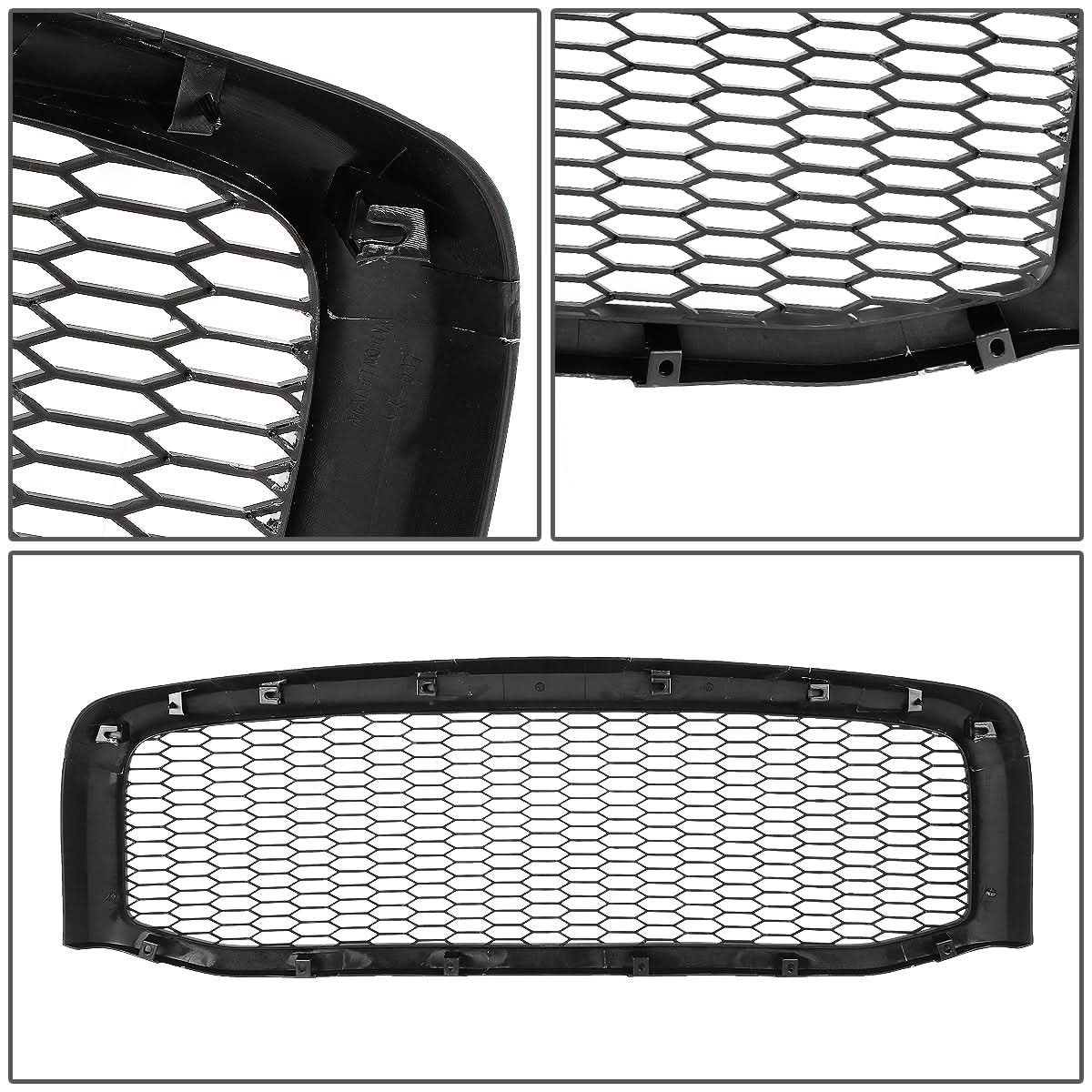 06-09 Dodge Ram 1500/2500/3500 Honeycomb Style Mesh Grille - Black