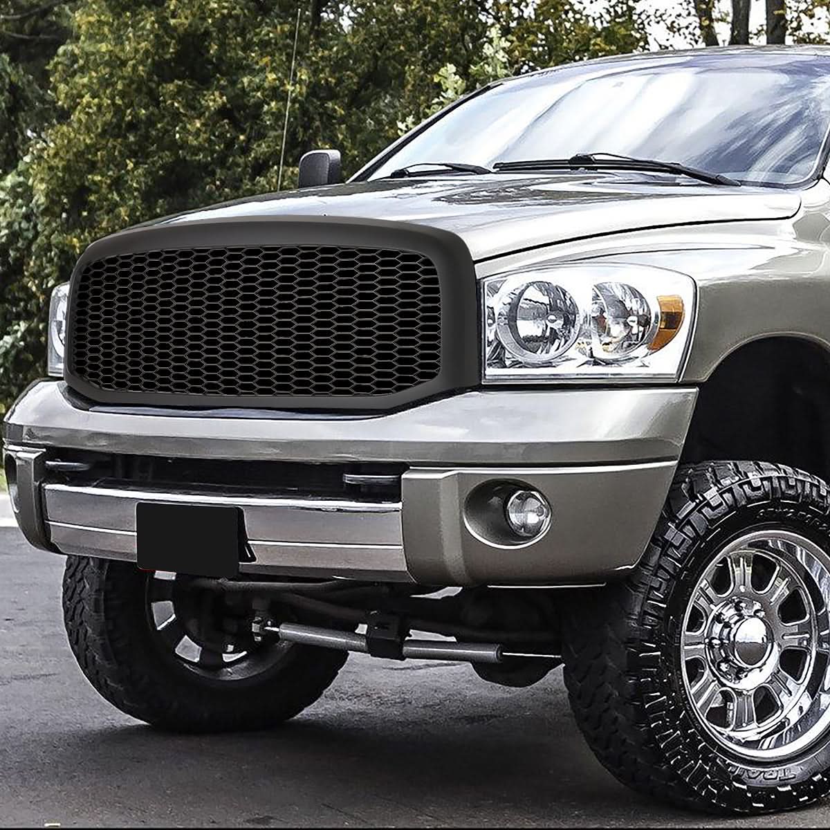 06-08 Dodge Ram 1500 / 07-09 Ram 2500 3500 Honeycomb Mesh Grille
