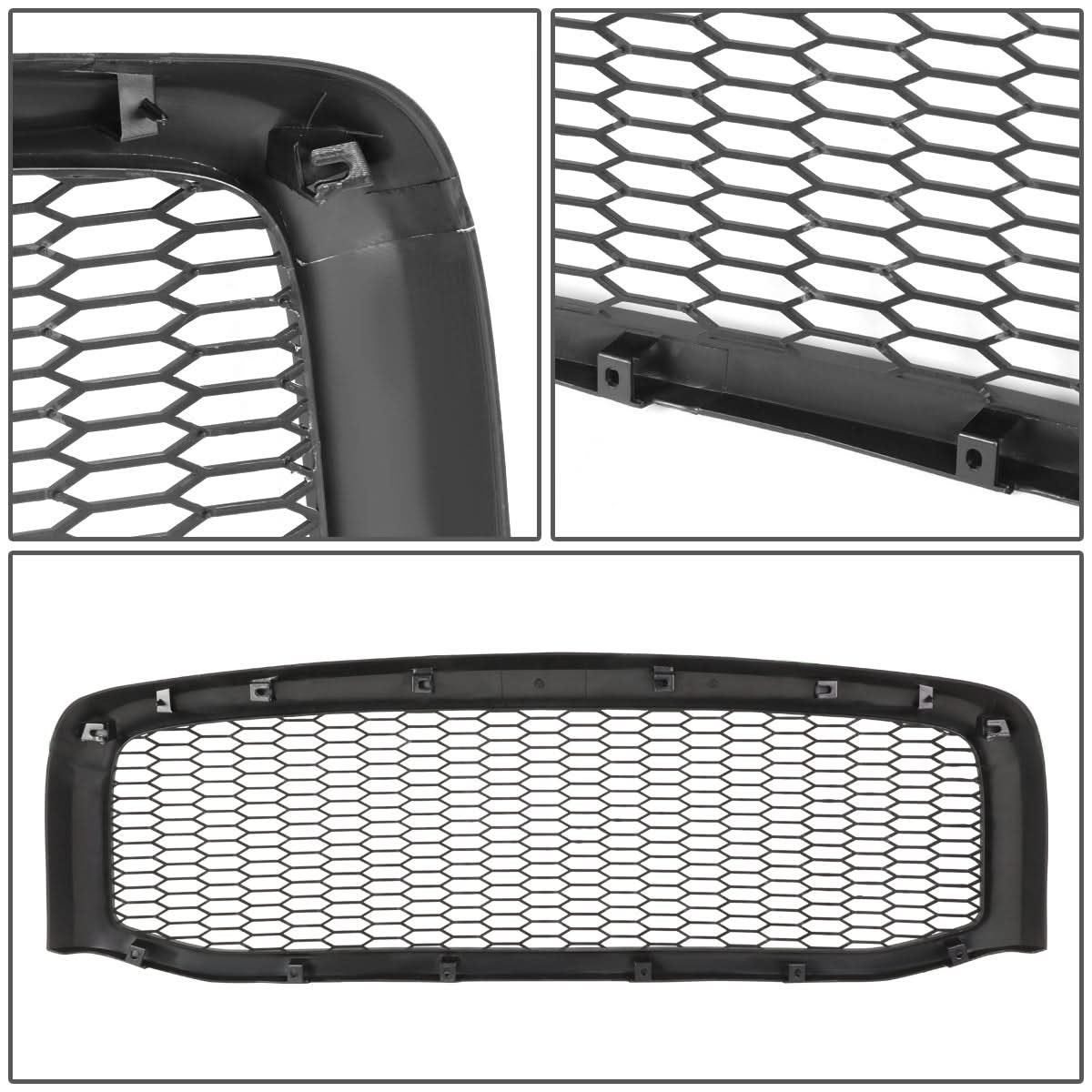 06-08 Dodge Ram 1500 / 07-09 Ram 2500 3500 Honeycomb Mesh Grille
