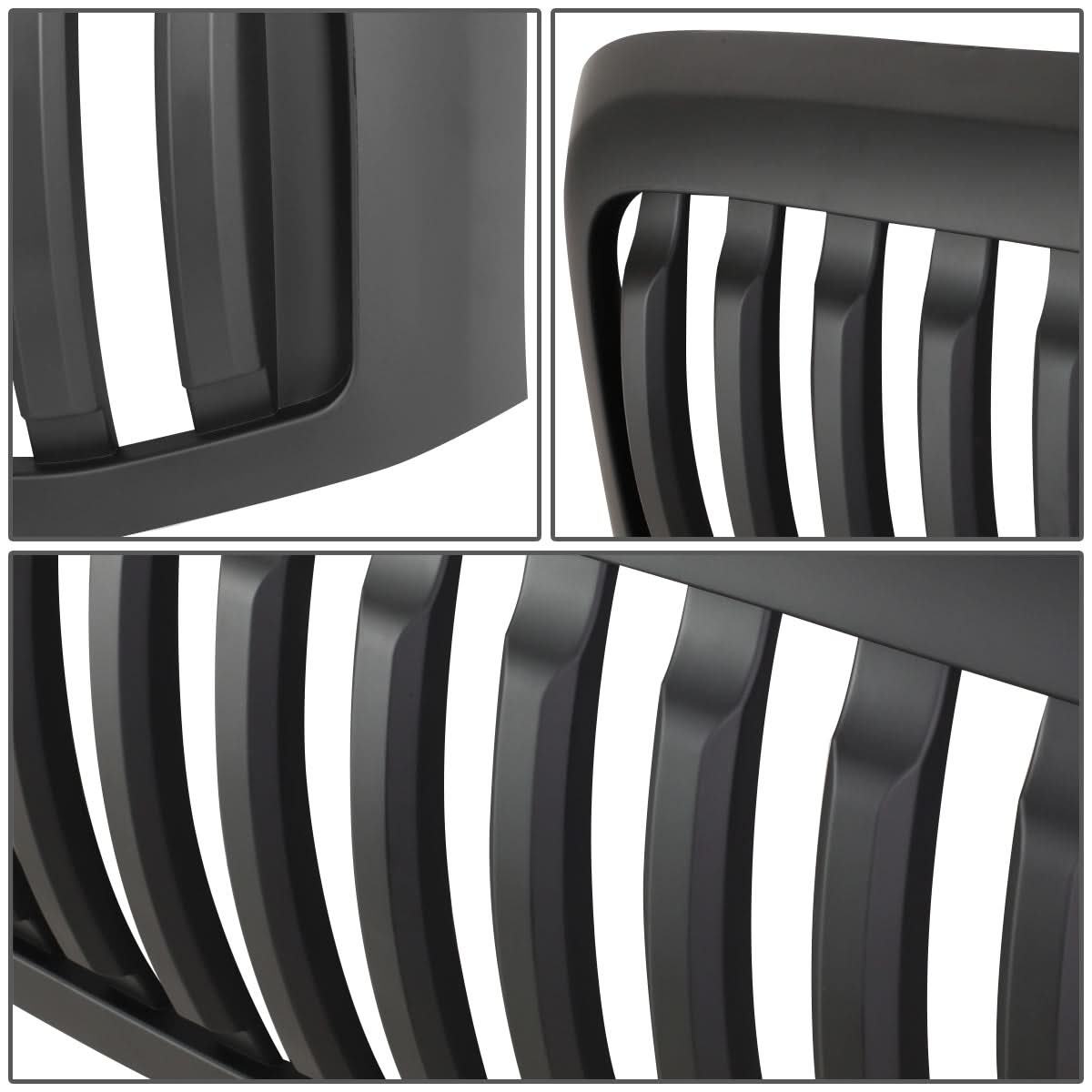 06-09 Dodge Ram Vertical Fence Style Grille - Matte Black