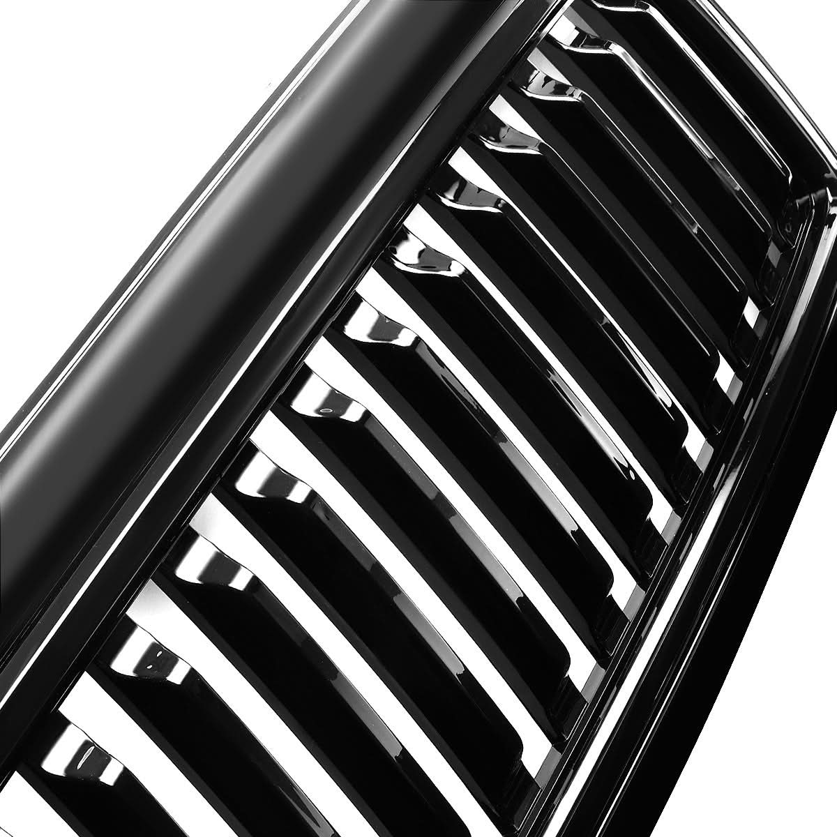 09-12 Dodge Ram Vertical Fence Style Front Grille - Black