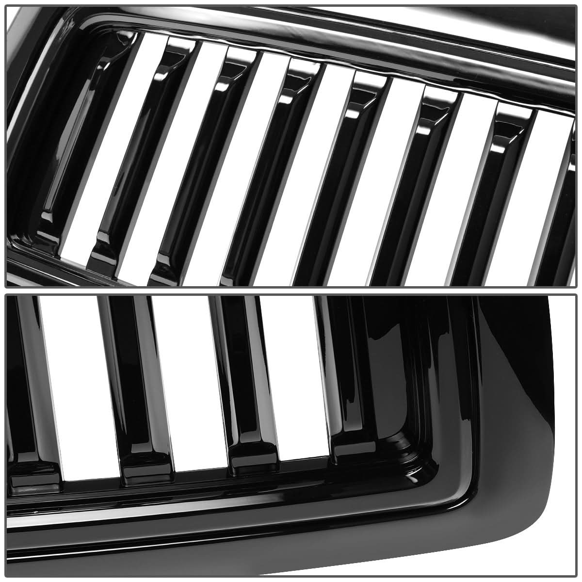 09-12 Dodge Ram Vertical Fence Style Front Grille - Black