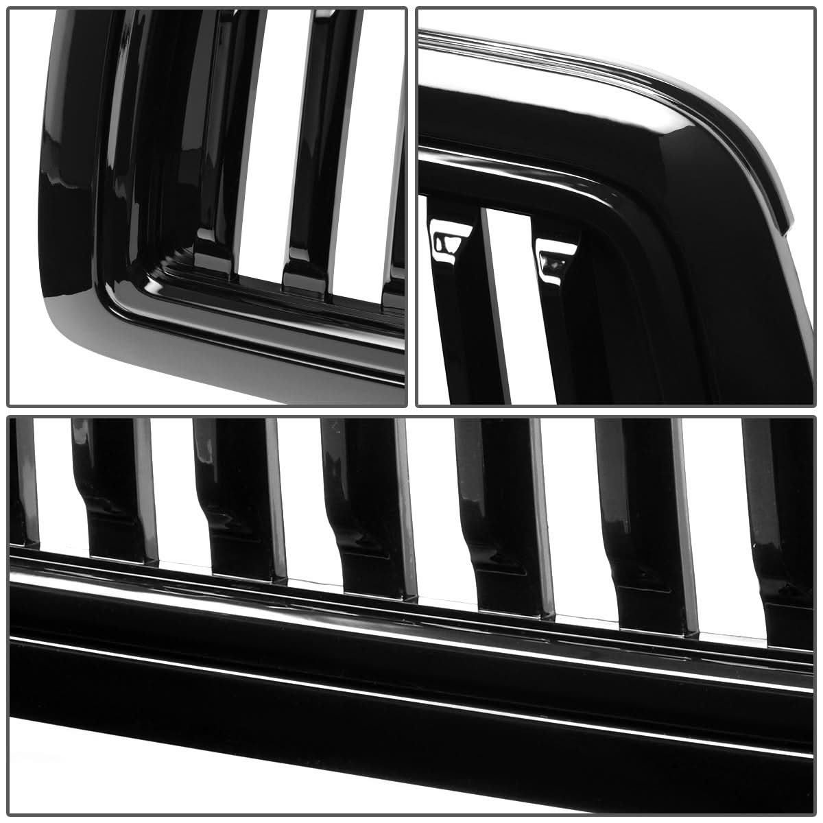 09-12 Dodge Ram Vertical Fence Style Front Grille - Black