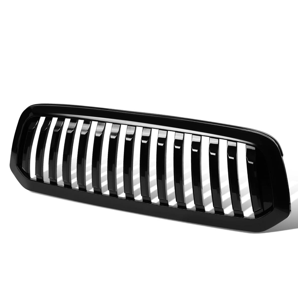 2013-2019 Dodge Ram 1500 Vertical Fence Style Front Grille Black