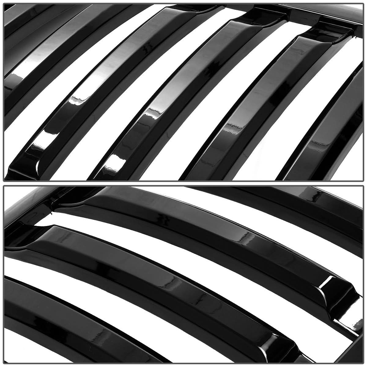 2013-2019 Dodge Ram 1500 Vertical Fence Style Front Grille Black