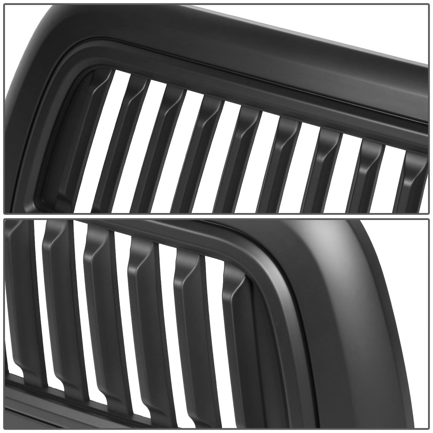 2010-2018 Dodge Ram 2500/3500 Vertical Fence Style Grille - Matte Black