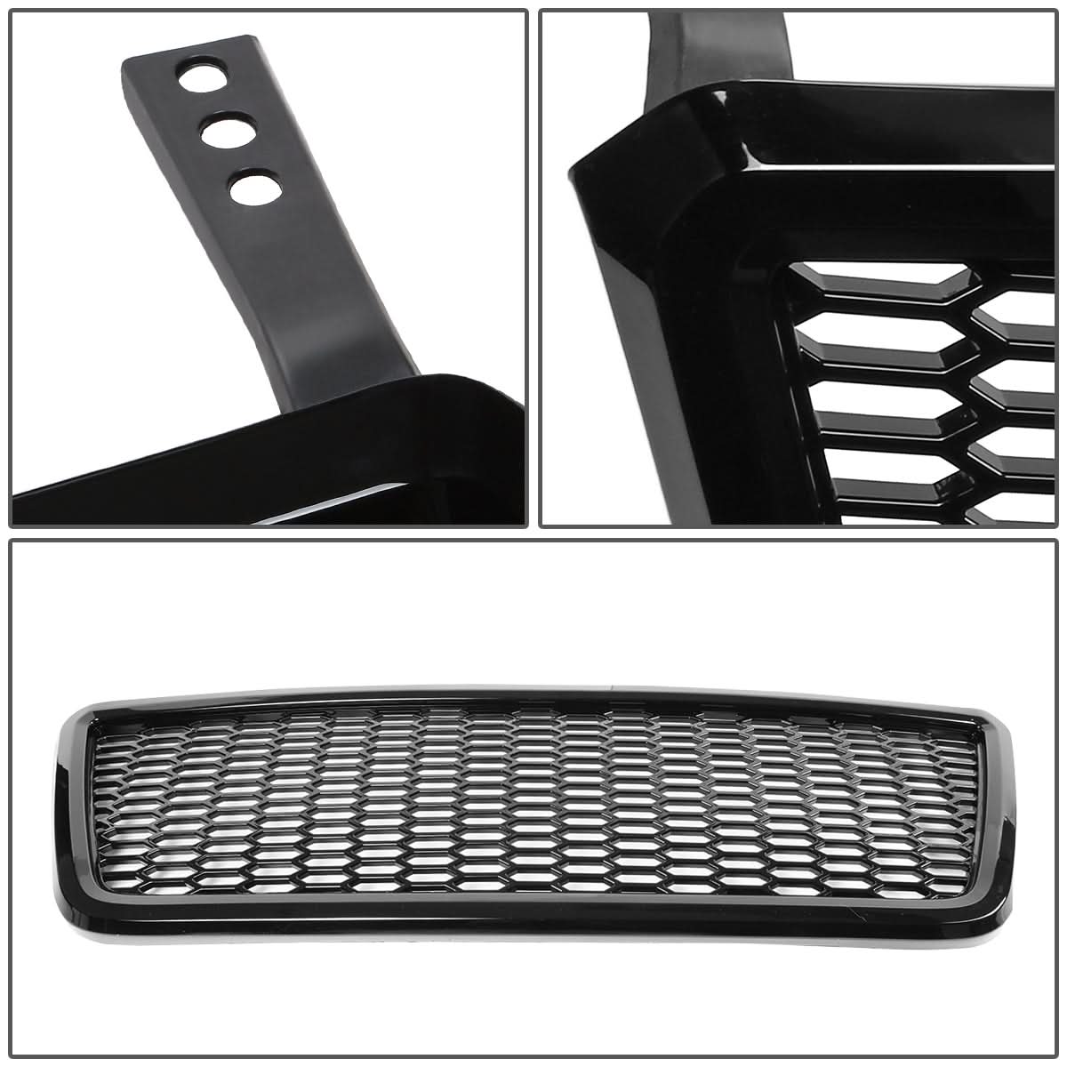 04-08 Ford F-150 Honeycomb Mesh Style Front Grille - Black
