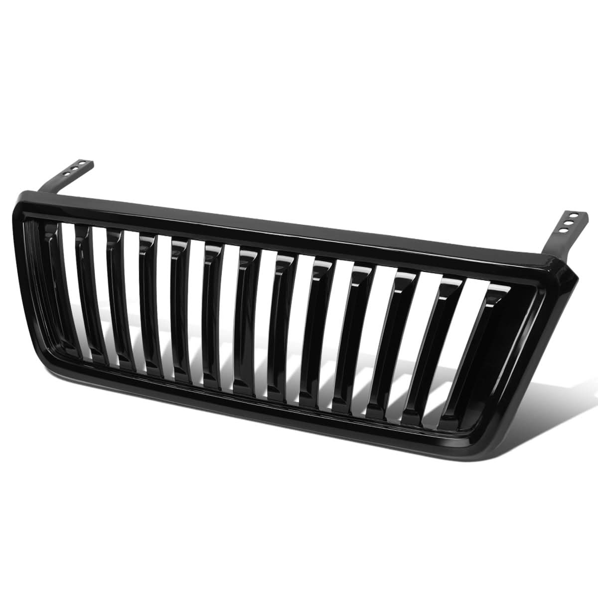 04-08 Ford F-150 Vertical Fence Style Front Grille - Black