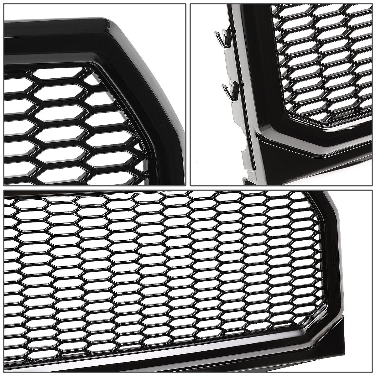 2015-2017 Ford F-150 Honeycomb Mesh Black Grille