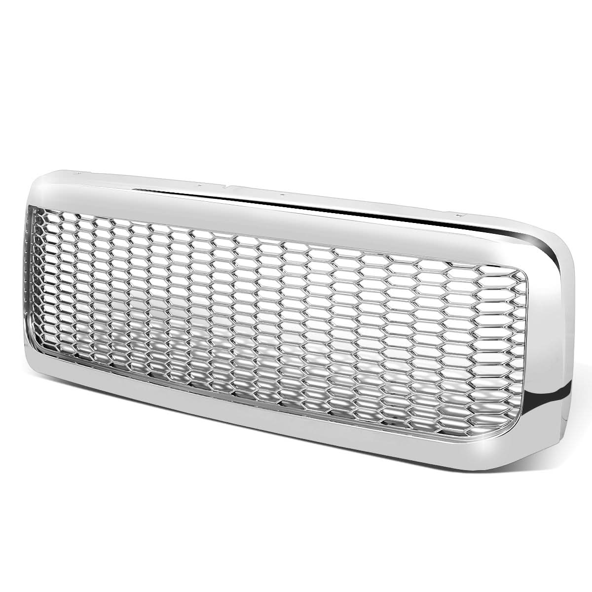 99-04 Ford F-250 F-350 F-450 F-550 Honeycomb Mesh Chrome Grille