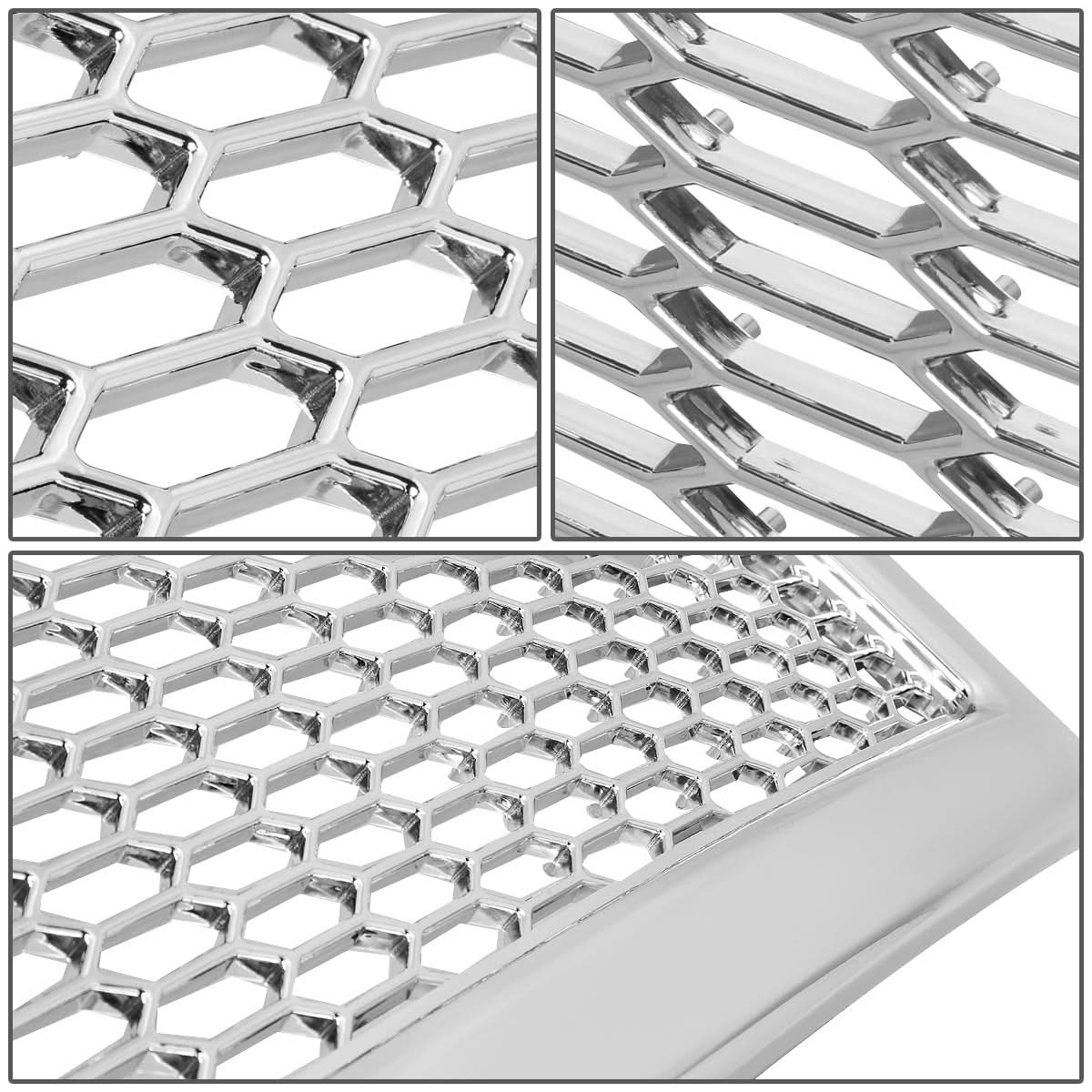 2005-2007 Ford F-250/F-350/F-450/F-550 Honeycomb Mesh Chrome Grille