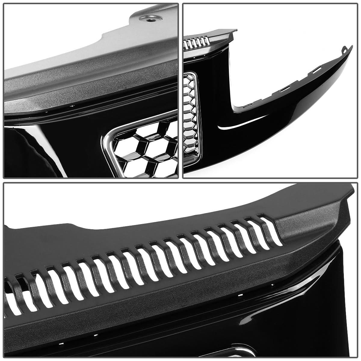 2014-2016 Jeep Grand Cherokee Honeycomb Mesh Grille - Black