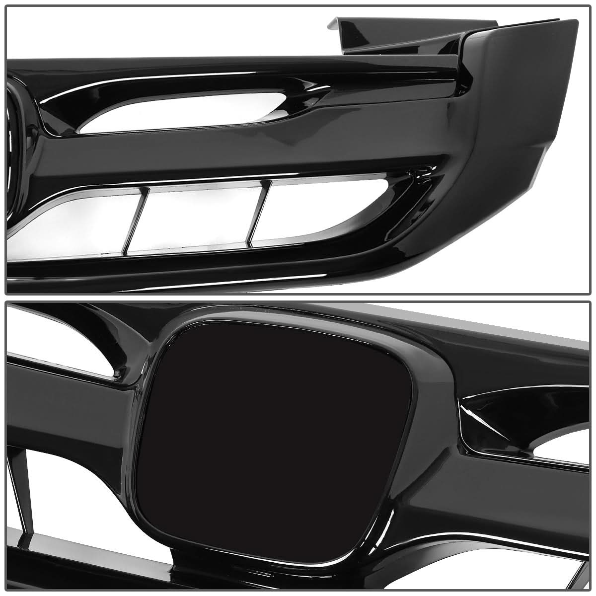 2013-2015 Honda Accord Black Front Grille