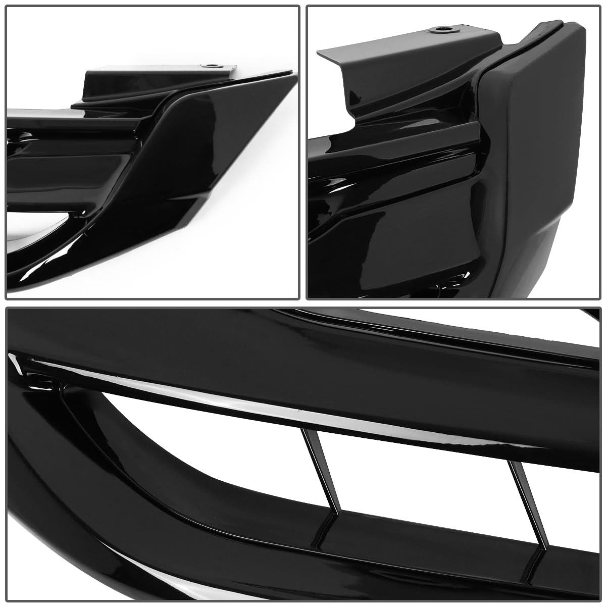 2013-2015 Honda Accord Black Front Grille