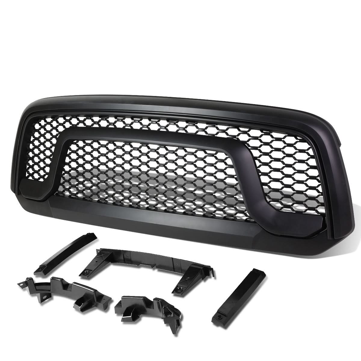 13-17 Dodge Ram 1500 Grille Guard - Unpainted Black