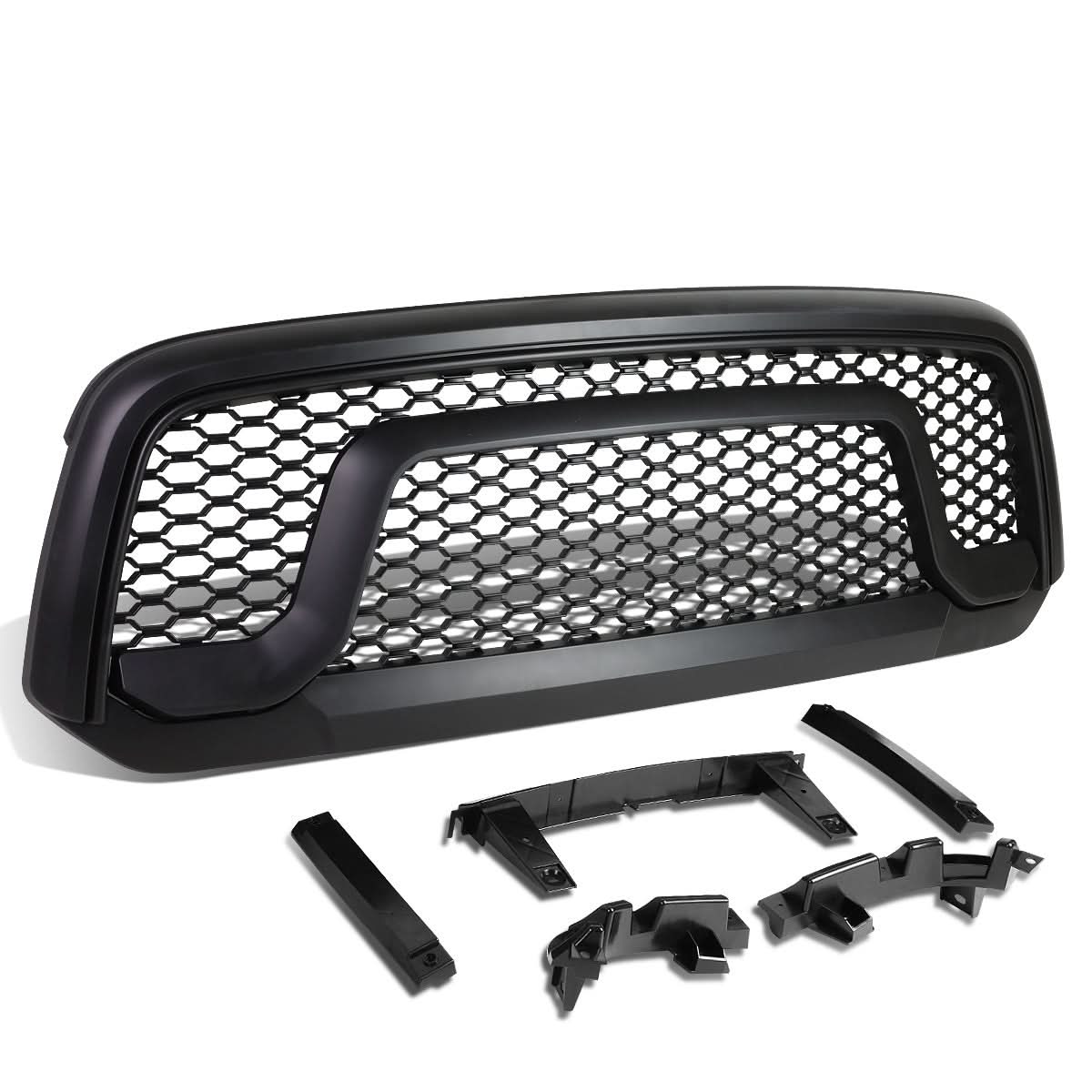 13-17 Dodge Ram 1500 Grille Guard - Unpainted Black