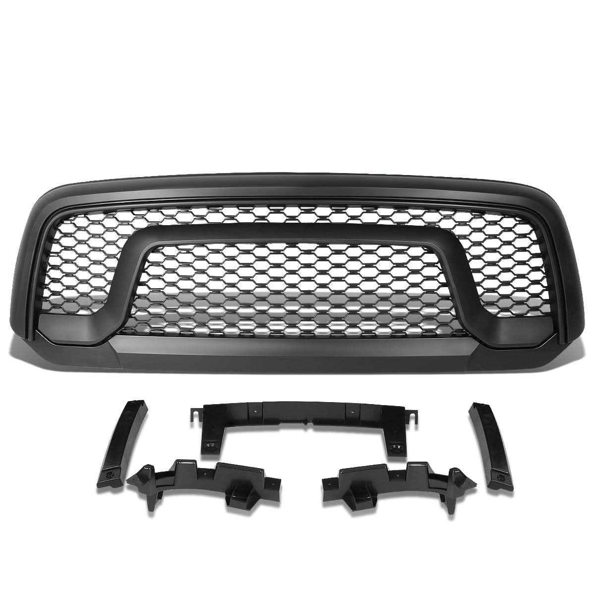 13-17 Dodge Ram 1500 Grille Guard - Unpainted Black