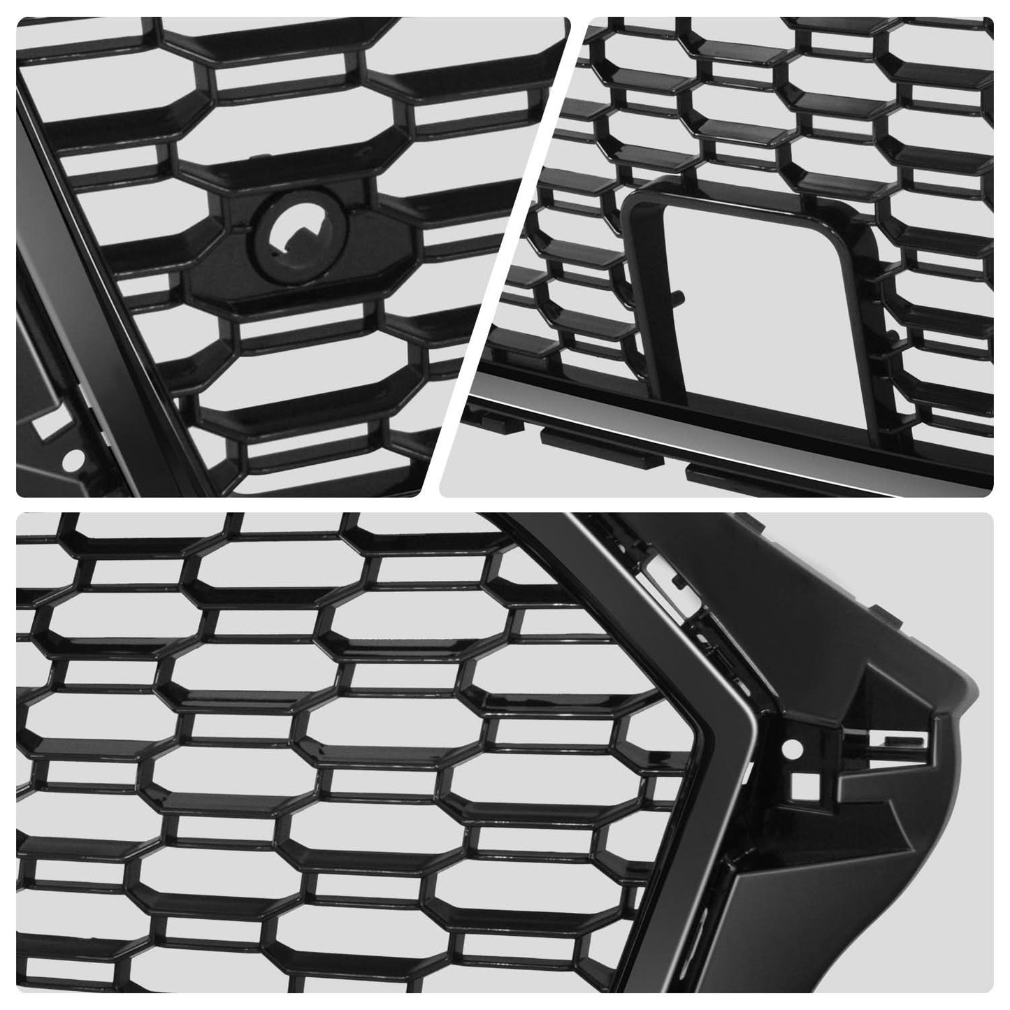 2017-2020 Audi A3/S3 RS3 Style Glossy Black Grille