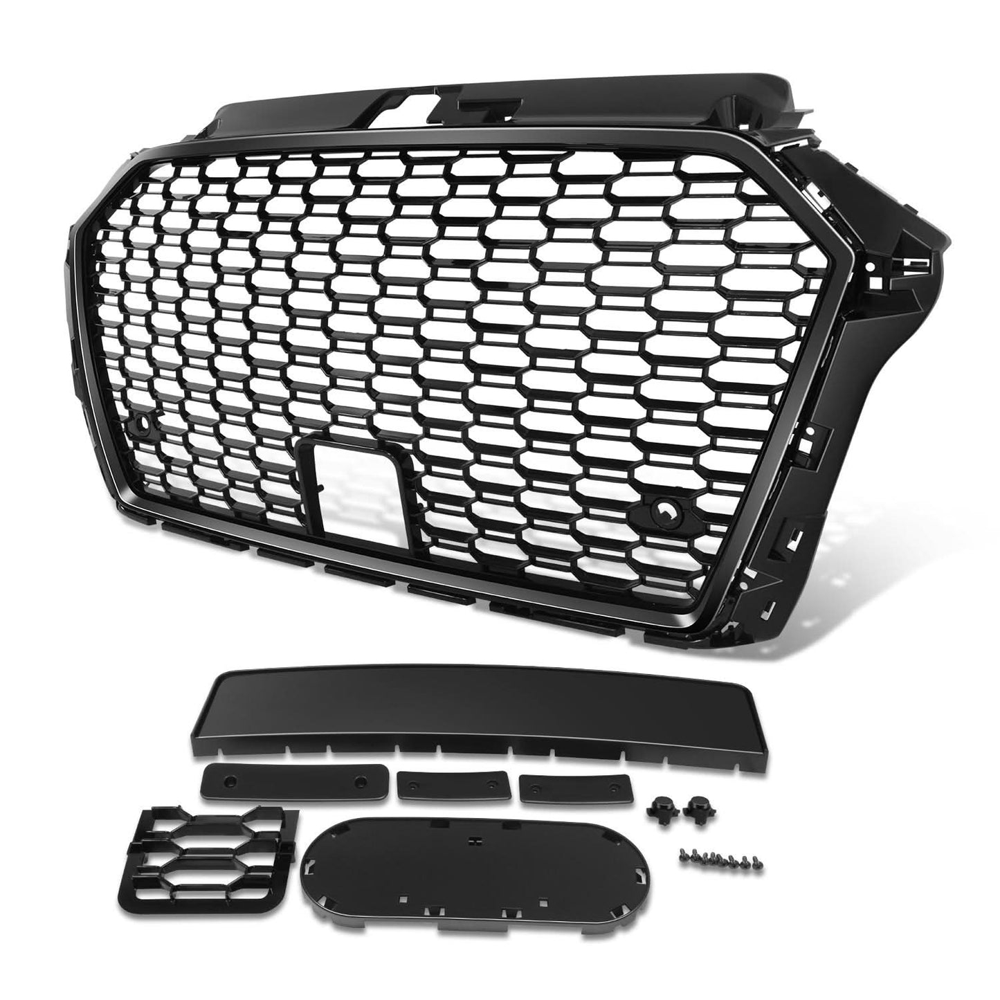 2017-2020 Audi A3/S3 RS3 Style Glossy Black Grille