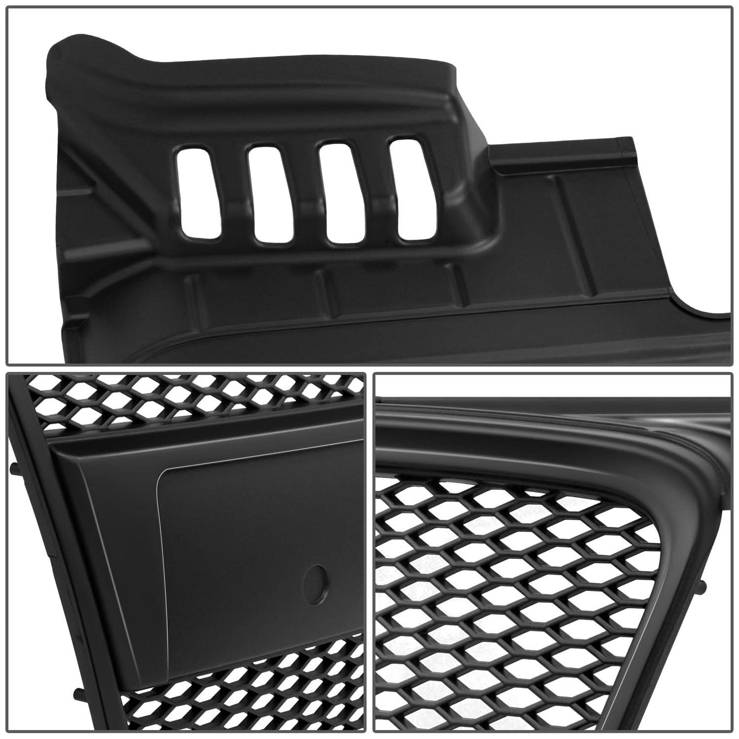2005-2008 Audi A4/S4 RS4 Style Matte Black Grille