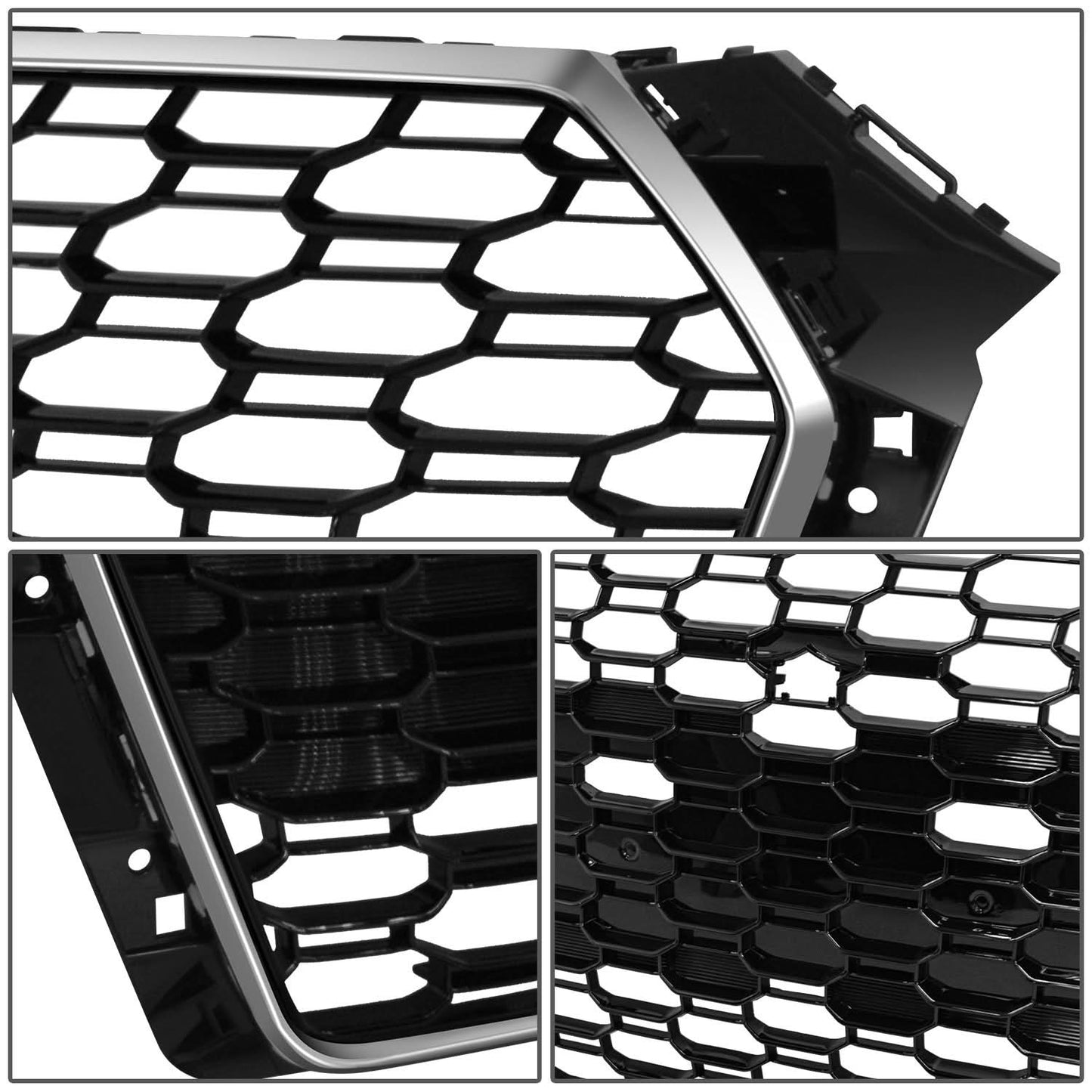 2017-2019 Audi A4/S4 RS4 Style Front Grille w/ Parking Aid