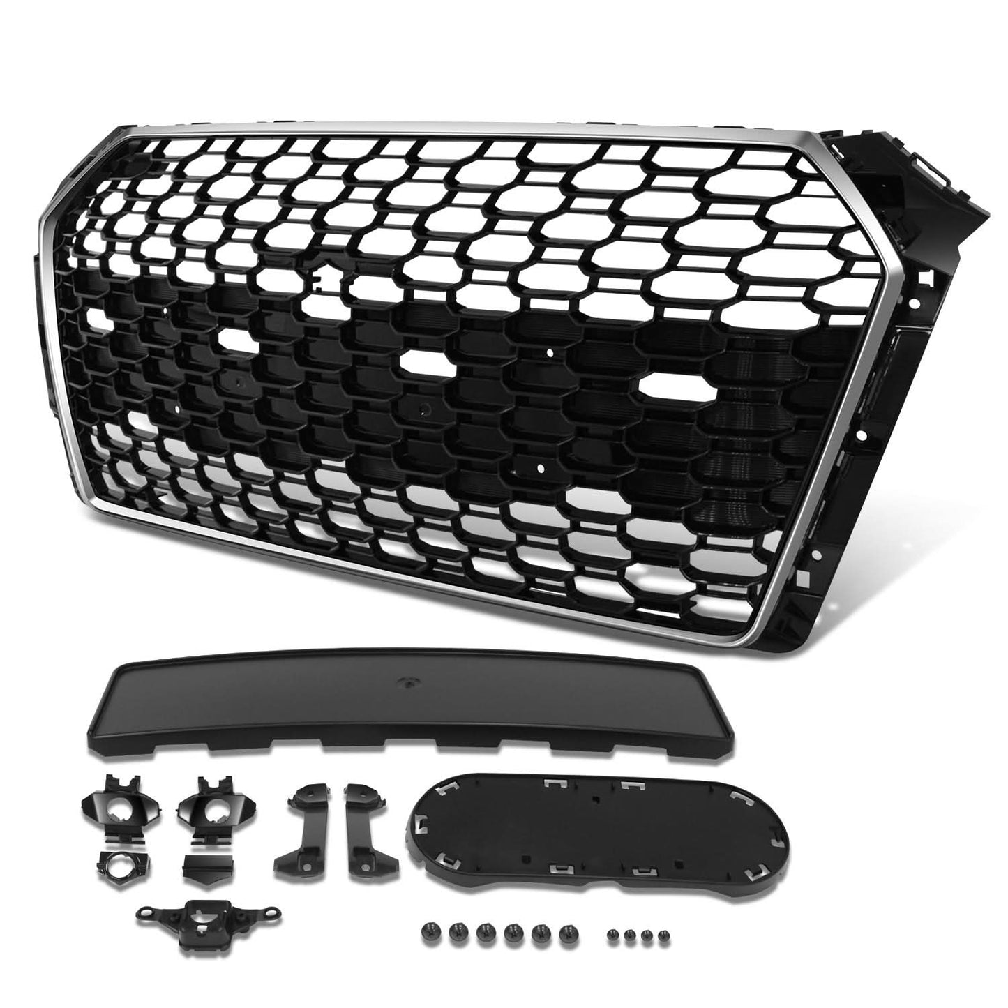 2017-2019 Audi A4/S4 RS4 Style Front Grille w/ Parking Aid