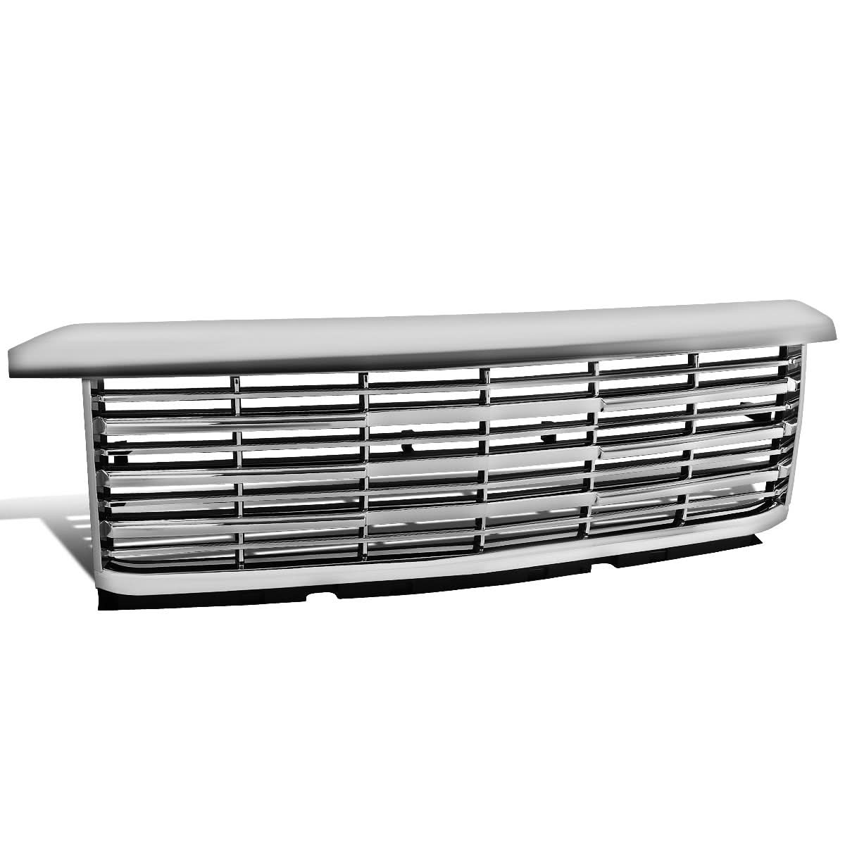 14-15 Chevrolet Silverado 1500 Horizontal Mesh Front Upper Grille - ABS