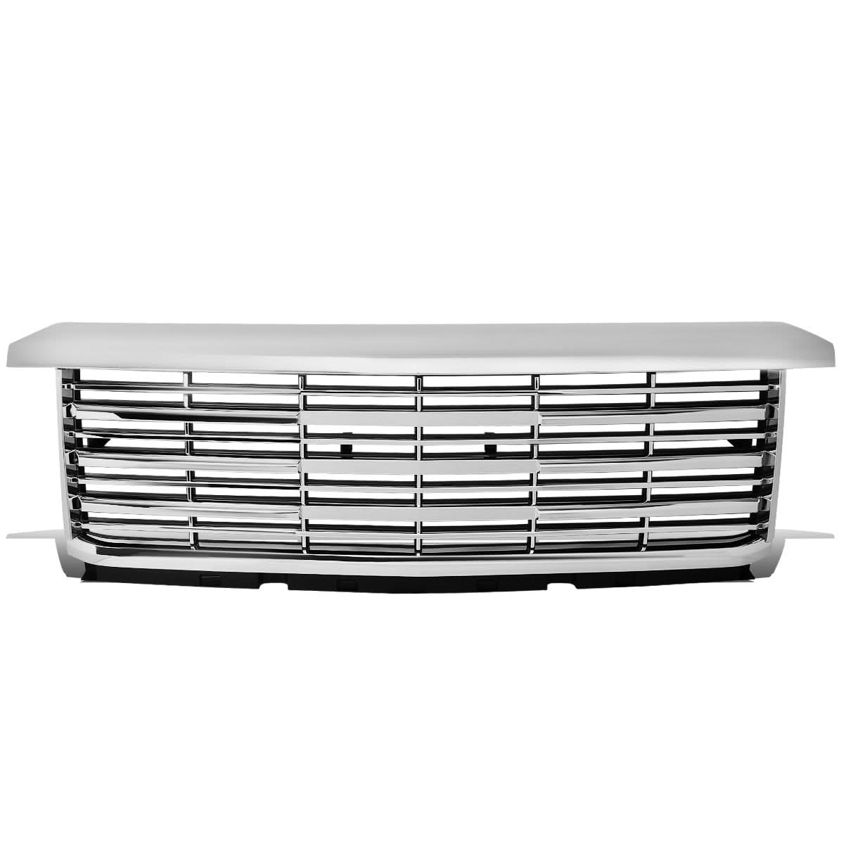 14-15 Chevrolet Silverado 1500 Horizontal Mesh Front Upper Grille - ABS