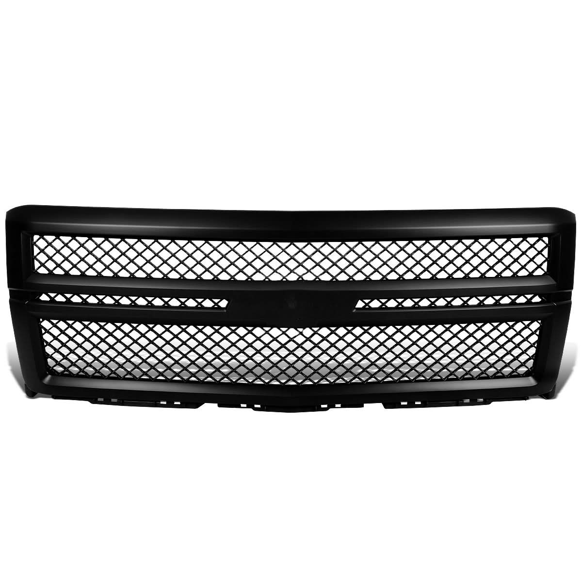 2014-2015 Chevrolet Silverado 1500 Diamond Mesh Style Front Grille - ABS