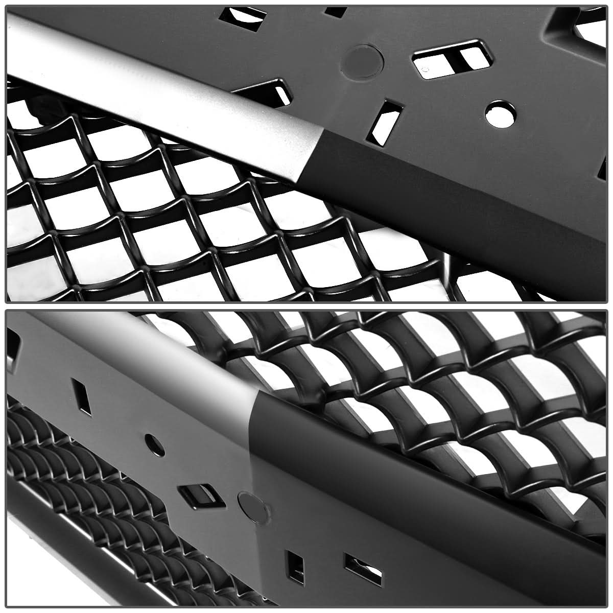 2014-2015 Chevrolet Silverado 1500 Diamond Mesh Style Front Grille - ABS