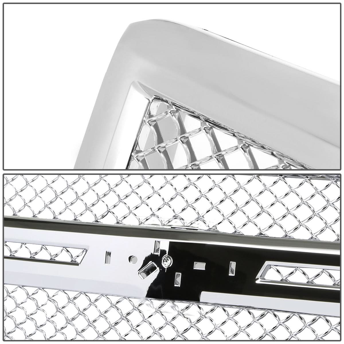 2014-2015 Chevrolet Silverado 1500 Diamond Mesh Style Front Grille - ABS