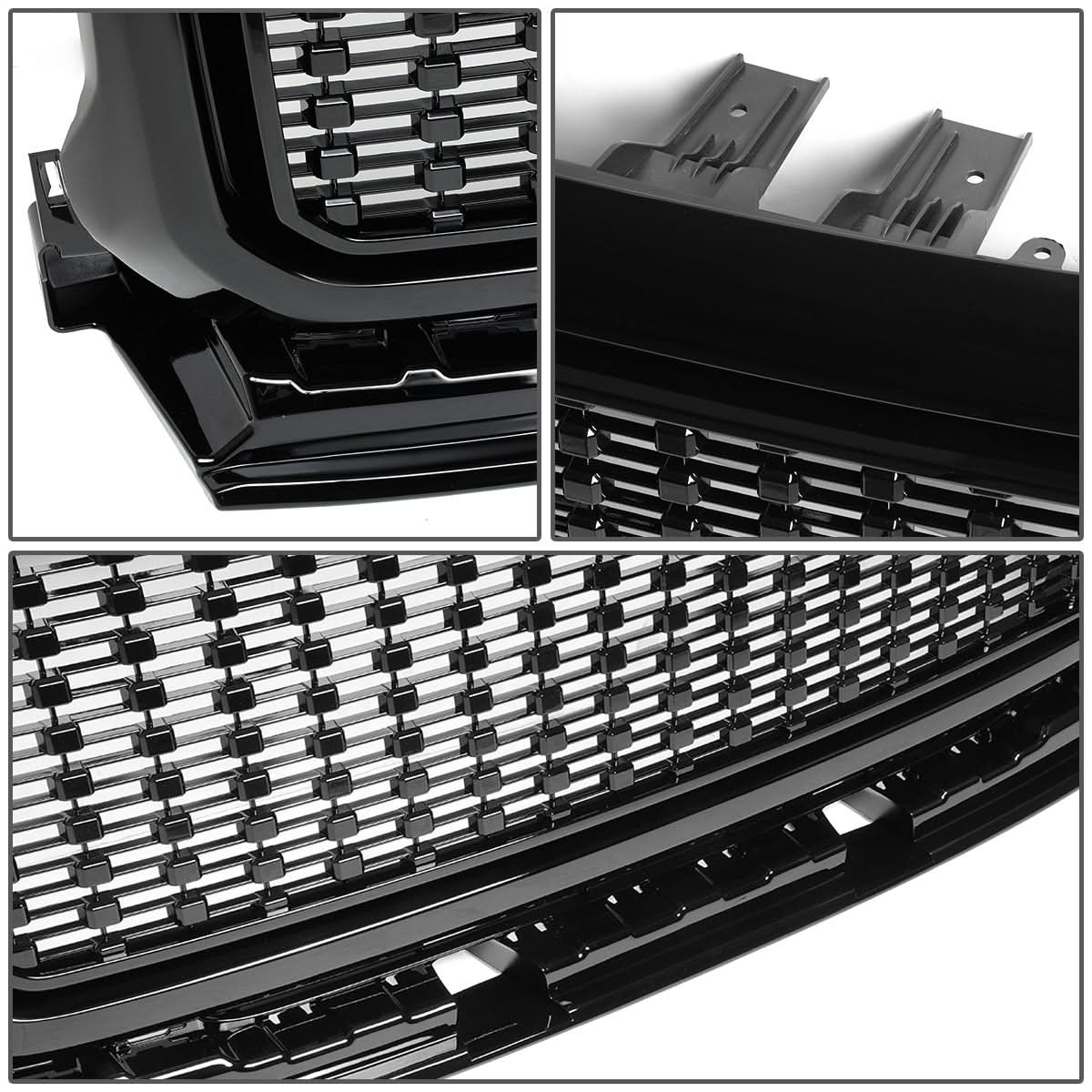 2016-2017 GMC Canyon Denali Style Grille - Black