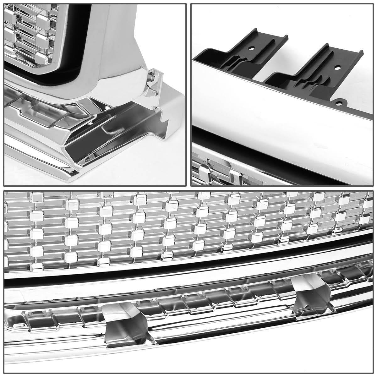 2016-2017 GMC Canyon Denali Style Chrome Grille