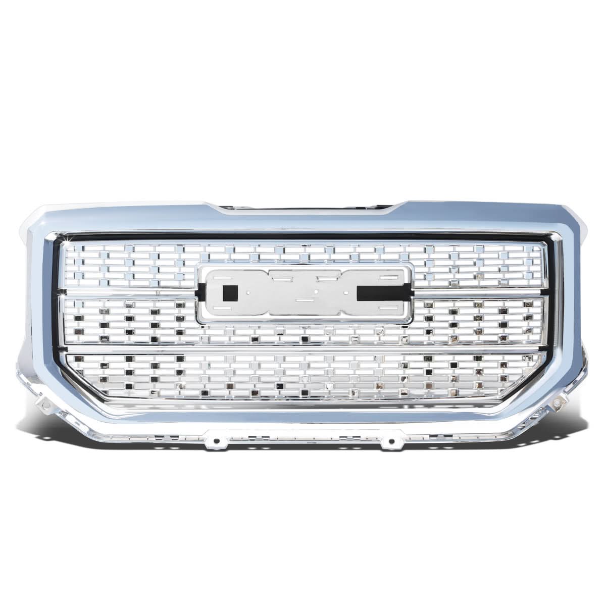 2016-2018 GMC Sierra 1500 Denali Style Chrome Grille