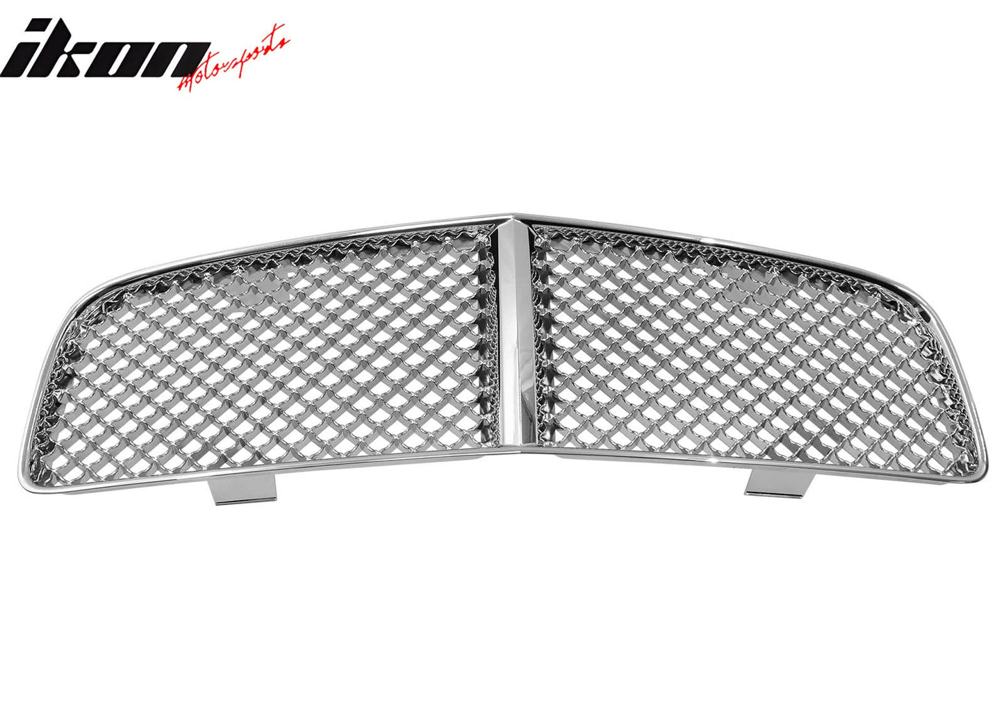 2006-2010 Dodge Charger Chrome Mesh Front Bumper Hood Grille Grill ABS