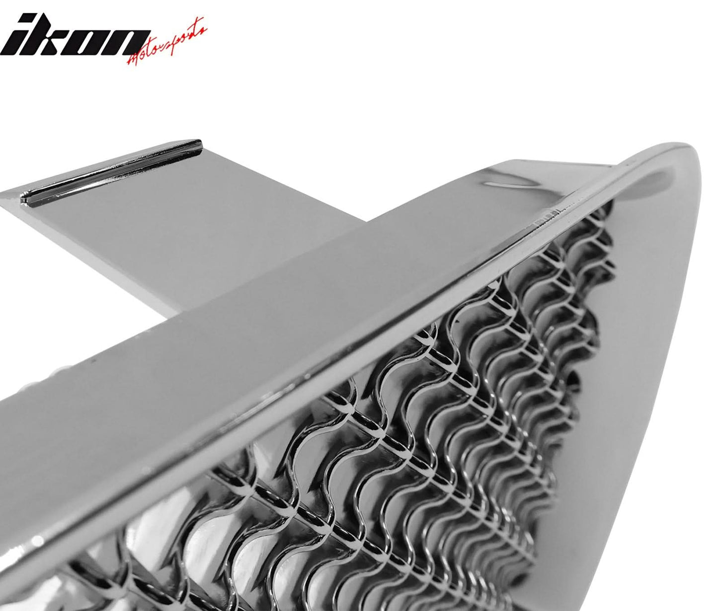 2006-2010 Dodge Charger Chrome Mesh Front Bumper Hood Grille Grill ABS