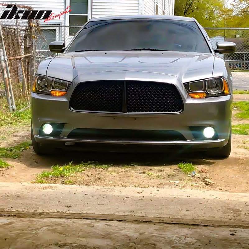 2011-2014 Dodge Charger RT SXT SE Pursuit Front Bumper Grille ABS