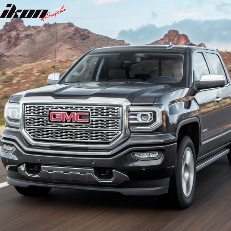 2016-2017 GMC Sierra Denali Chrome Grille & Genuine GMC Emblem Badge